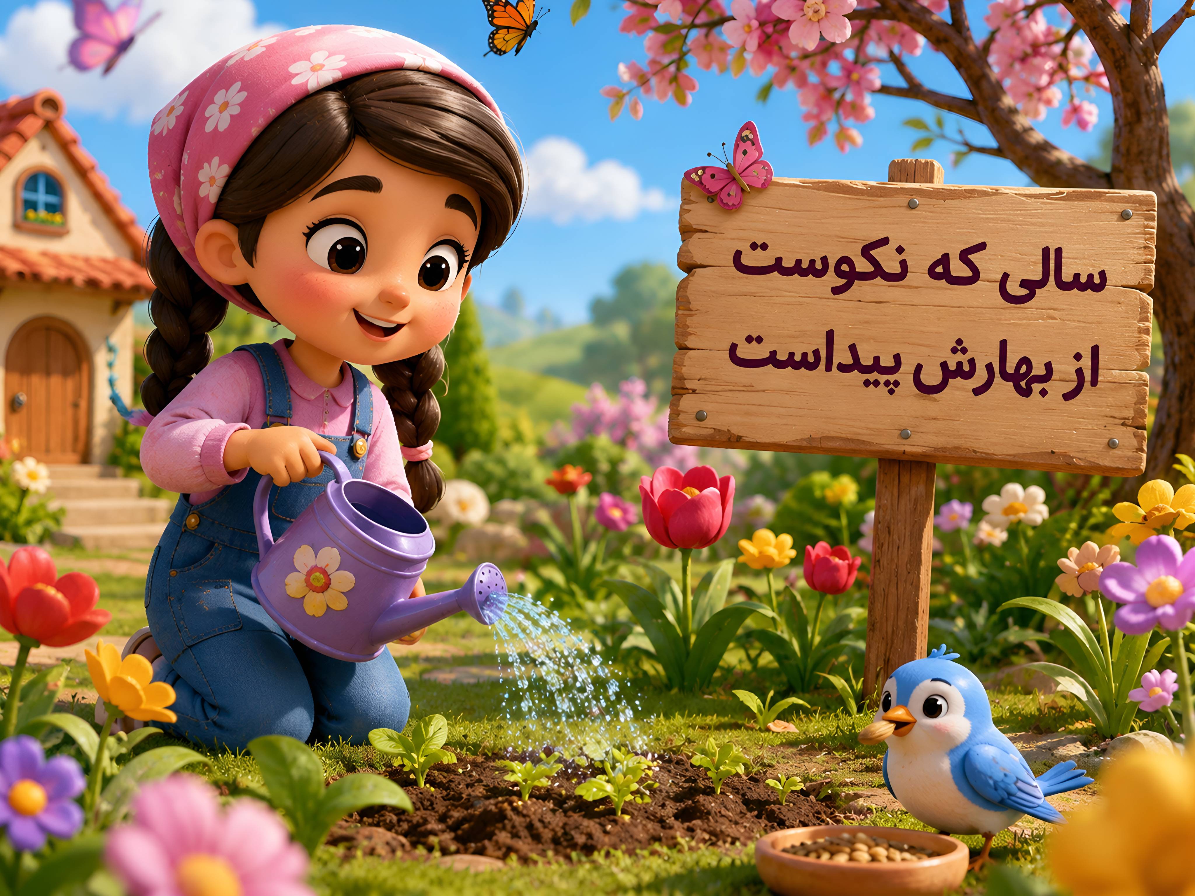 داستان ضرب المثل سالی که نکوست از بهارش پیداست