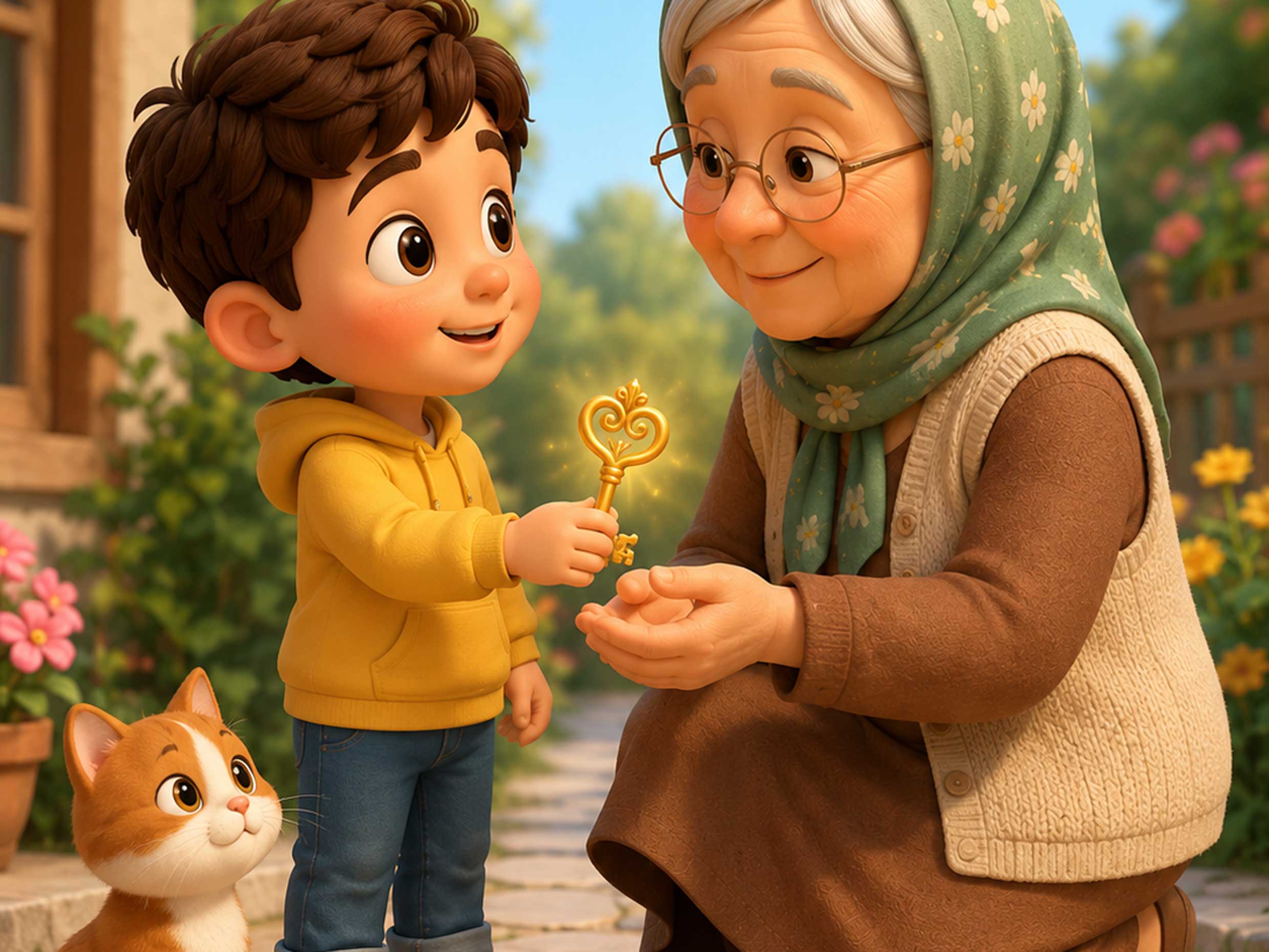 داستان مانی و کلید مهربانی